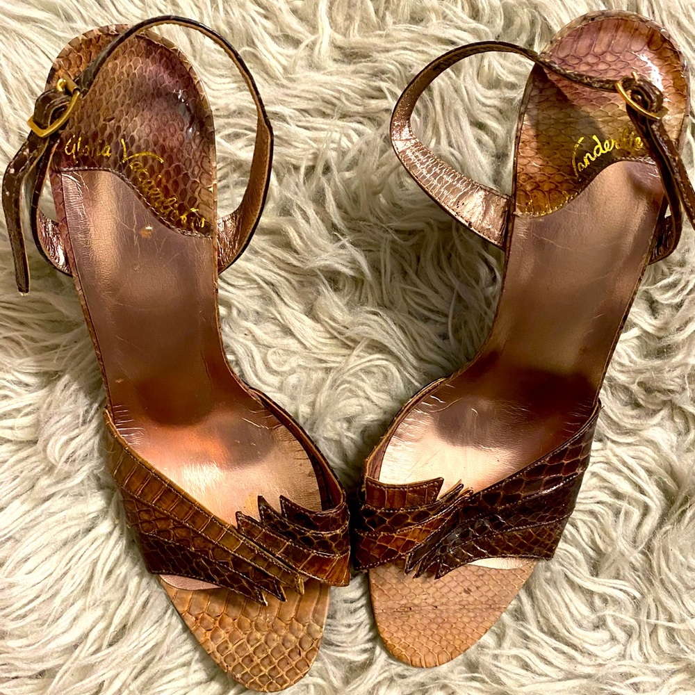 Gloria Vanderbilt Vintage Heels Sz 9B